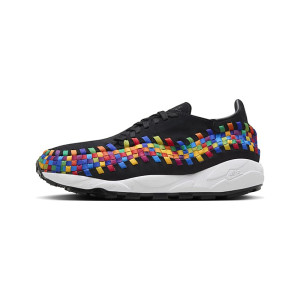 Nike Air Footscape Woven Rainbow S Size 5 FB1959-002
