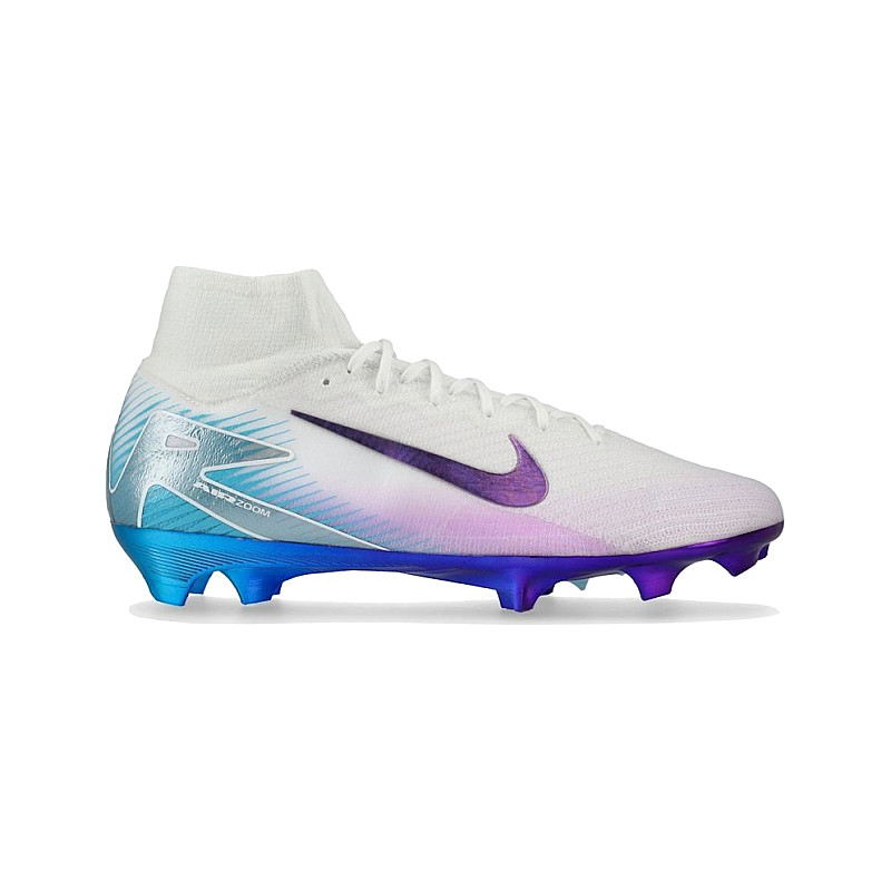 Zoom Superfly White Blue And Purple Mercurials Nike Zoom Mercurial