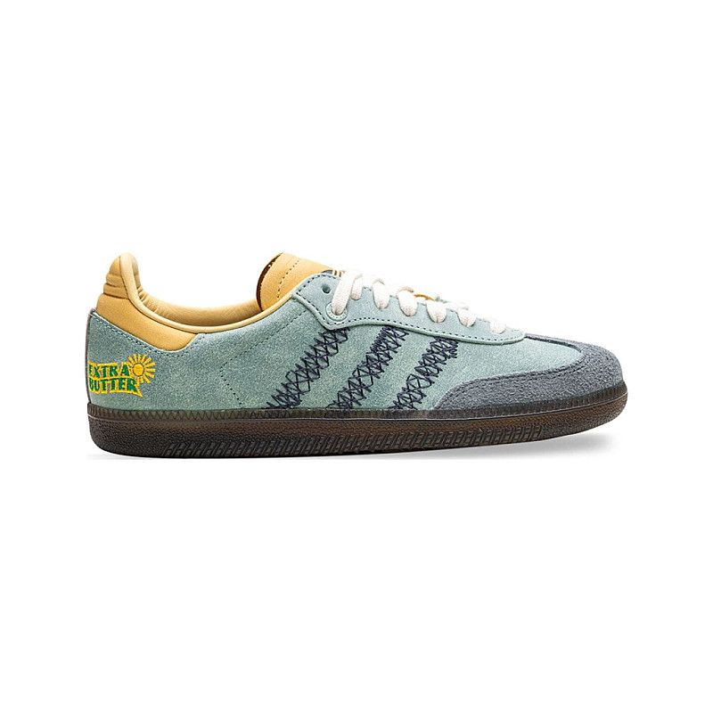 adidas gazelle silver green womens Extra Butter x adidas Rivalry Low ID8805