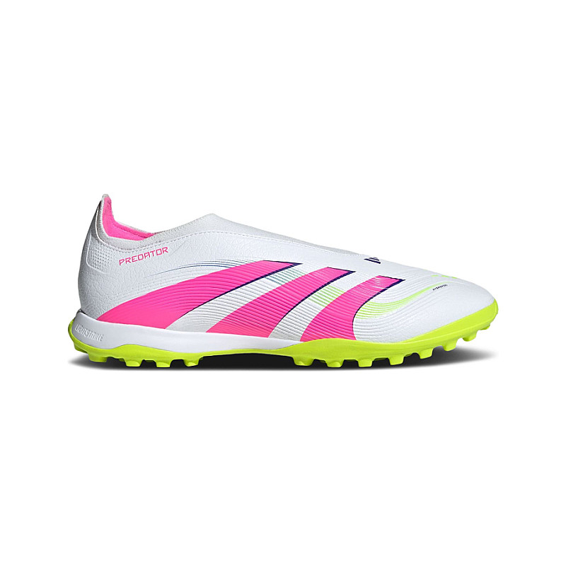 adidas gazelle silver green womens adidas Predator League Laceless TF Turf Shoes Lucid Blue/White/Solar Red / 11