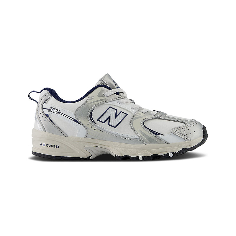 New Balance 530 Little Wide Nimbus Cloud S Size 1 PZ530GN-W