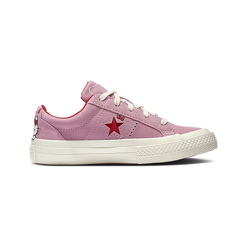 Converse Hello Kitty X One Star Suede Top Prism S Size 362941C