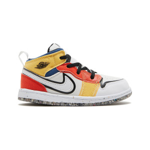 Air Jordan Air Jordan 1 Mid Color Canvas Size 7 DV1321-100