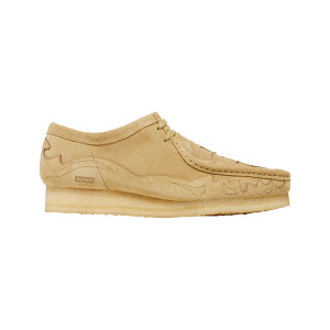 【27.0㎝】Supreme × Clarks Wallabee GTX Kolaboracja Supreme i Clarks: Buty Wallabee w błyszczącym stylu