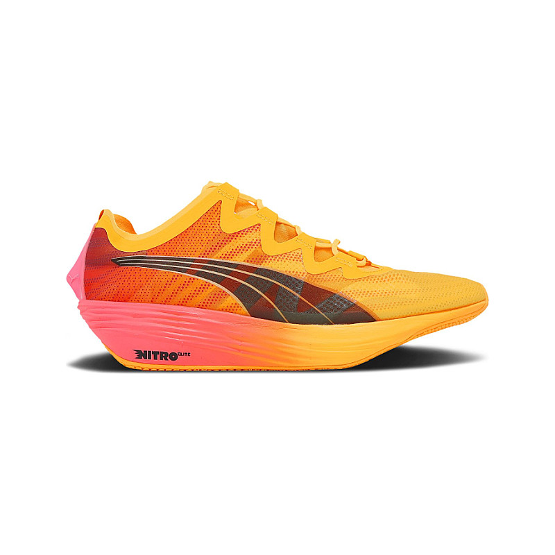 PUMA Fast-R Nitro Elite Sunset 26cm 新品 Amazon.com | PUMA Mens Fast-R Nitro Elite Sunset Running Sneakers