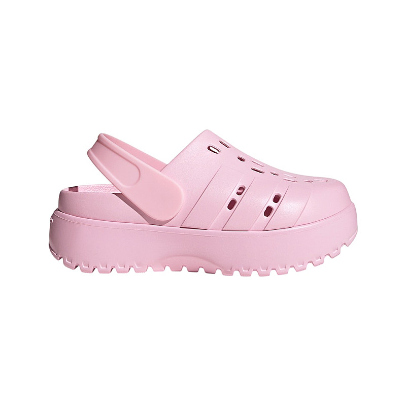 adidas Adilette Platform Clogs Clear S JR2626
