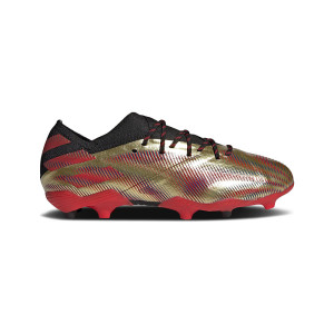 adidas Nemeziz Messi 1 FG J Tension Tape Metallic S Size 6 FY0806