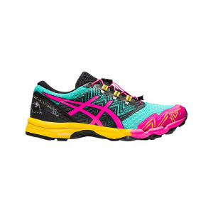 ASICS Gel Fujitrabuco Sky Sea Glass Color S Size 5 1012A770-300