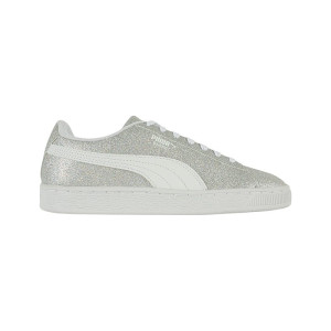 Puma Basket Jr Glitter S Size 5 368297-01