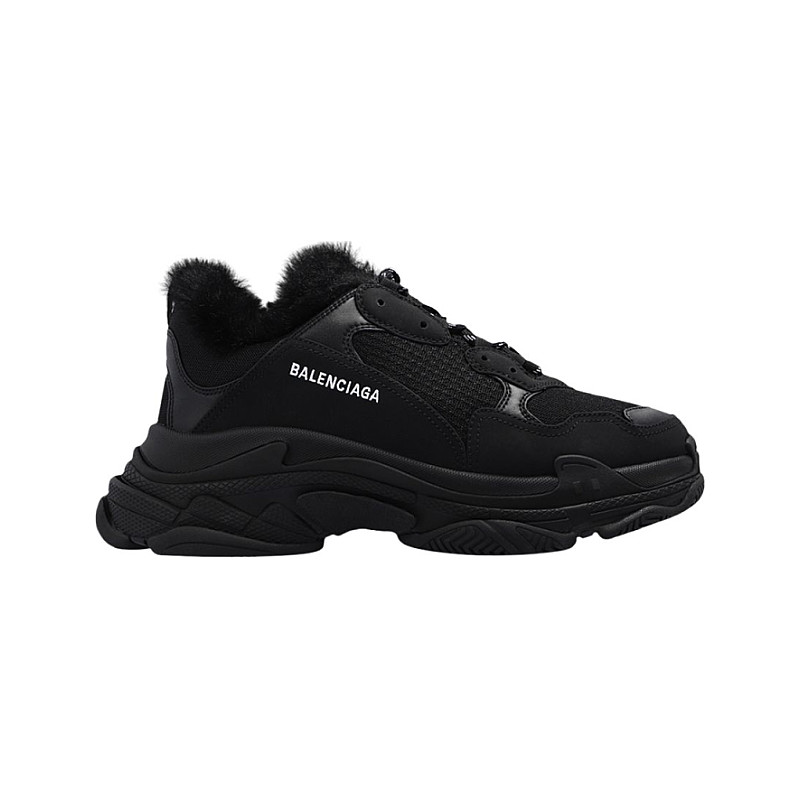 Balenciaga Triple S Faux Fur S Size 43 668563-W3CQ5-1000 from