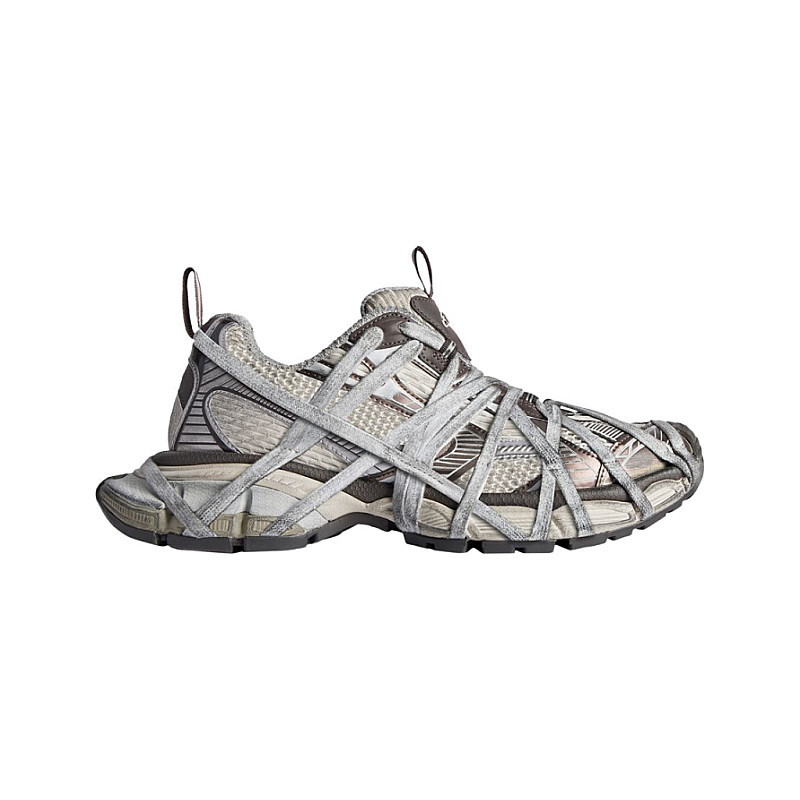 靴 BALENCIAGA 3XL WORN OUT 43 Balenciaga 3XL Sneakers worn-out in dark grey | RADPRESENT