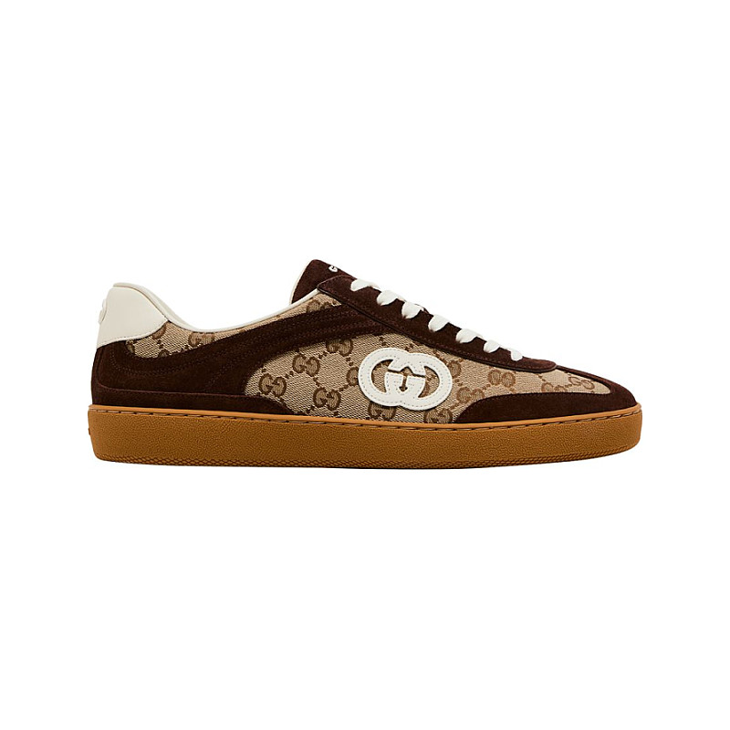 Gucci G75 Interlocking G Dark Suede S Size 14 791742-AAEGA-2242