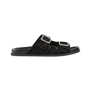 Gucci Pikarar X Slide Sandal GG Animal Print 737926-JAAC6-8528