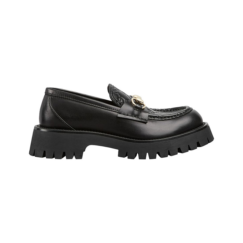 Gucci Horsebit Lug Sole Loafer S Size 7 817306-AAD7E-1000 from
