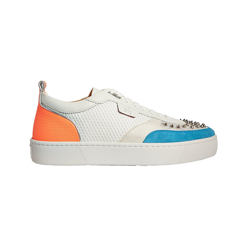 Louboutin Christian Happyrui Spikes - SPIKES White Sneakers