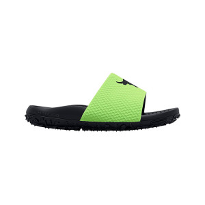 Under‎ Armour Project Rock SL 2.0 Mens Sz 13 Lime Green Black Slides 3025237-302 NWT Under Armour Men\ main image 2