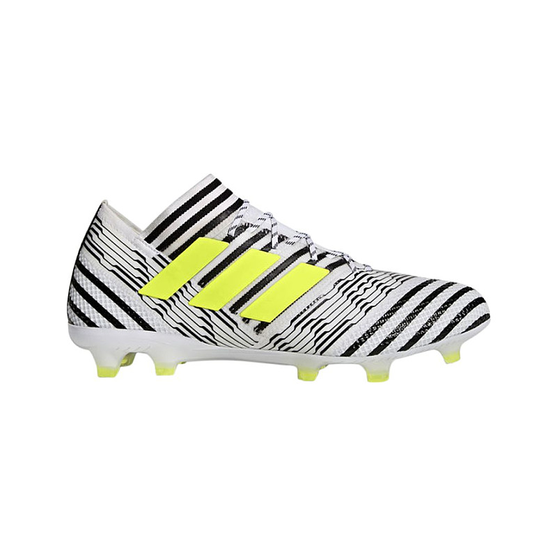 adidas gazelle silver green womens Adidas Nemeziz 17.1 FG Soccer Shoes Black White Yellow  kicksnatics