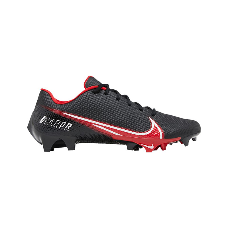 Mens Size 14 Nike Vapor Edge Speed 360 Football Cleats Black Red CV6349-008 Size 14 New Mens Nike Vapor Edge Speed 360 Football Cleats  main image 3