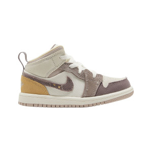 Air Jordan Air Jordan Air Jordan 1 Mid Craft Inside Out Taupe Haze Size 5 DZ4467-102