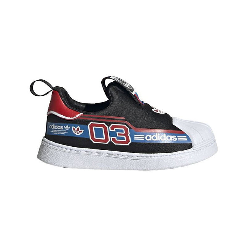 adidas Superstar 360 I Toy Race Car Size 9 5 HQ4076 from
