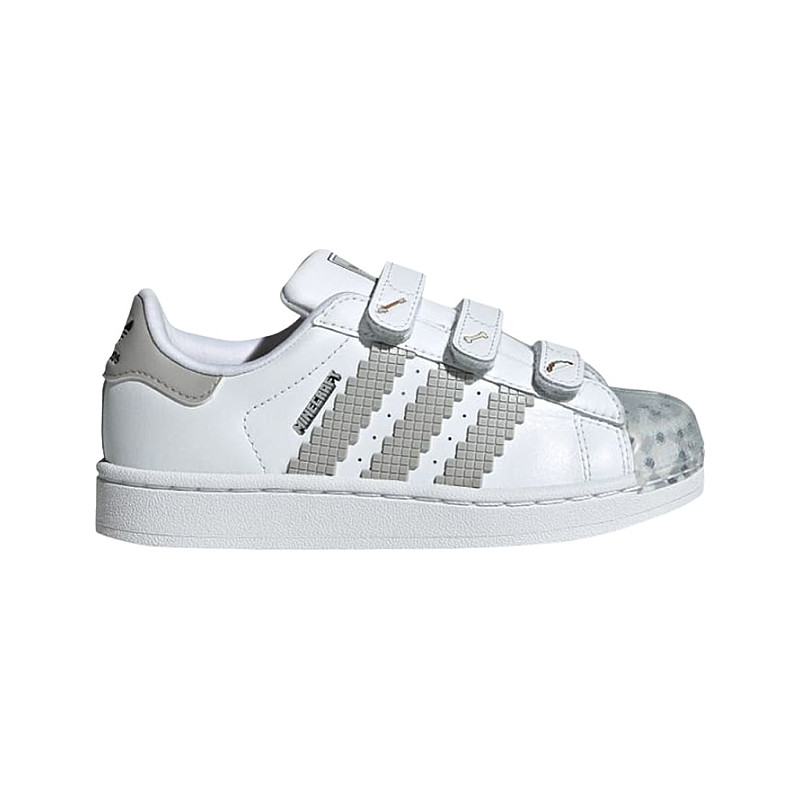 adidas Minecraft X Superstar C Skeleton S Size 2 JP8083 from 84,00 €