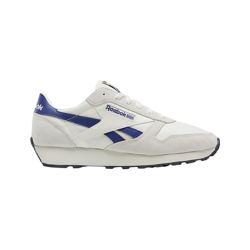 Reebok Leather AZ Chalk Deep Cobalt S Size 10 Q47274