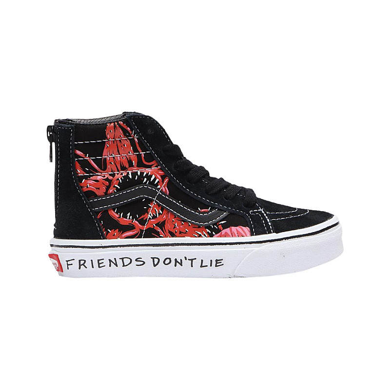 Vans Stranger Things X SK8 Hi Zip Upside Down S Size 10 5