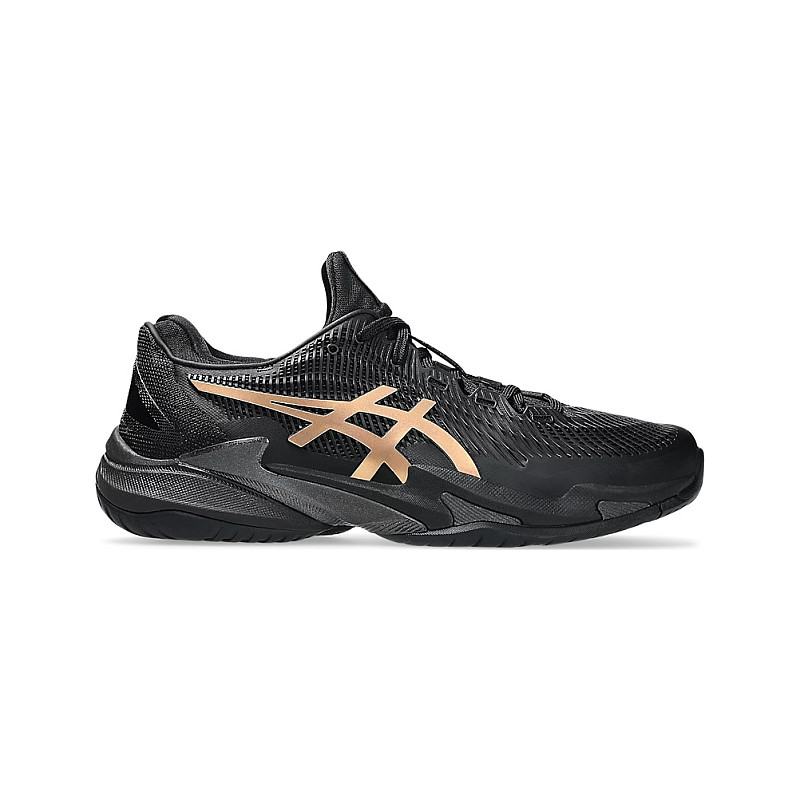 【限定】asics COURT FF3 NIGHT ENERGY AC26cm COURT FF 3 NOVAK CLAY NIGHT ENERGY | Men | Black/Prism Gold