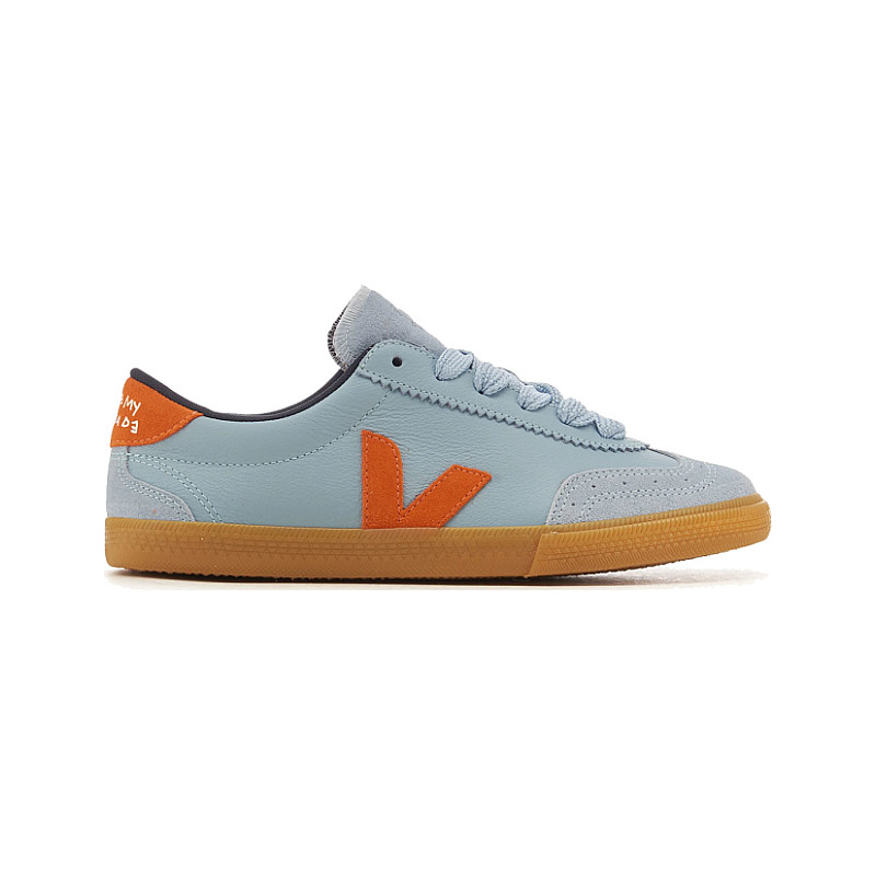Veja Volley Leather X Make My Lemonade Steel Pumpkin Damen Size