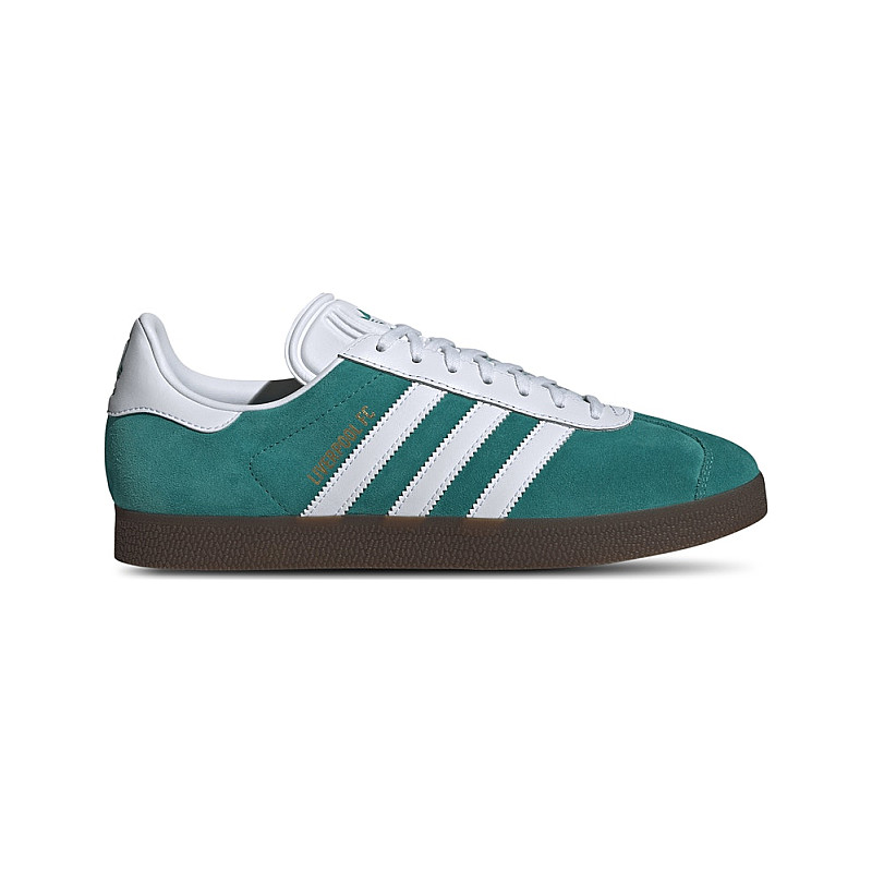 adidas gazelle silver green womens Limited edition Liverpool FC Mo Salah inspired red / white Adidas cust   Sneakcustomtrainers.com