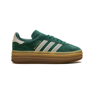 adidas gazelle silver green womens adidas Gazelle Bold - GS