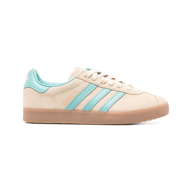 adidas gazelle silver green womens Adidas Gazelle 85 Crystal Sand Easy Mint Gum IE3434  BM STORE ORIGINAL  FOOTWEAR