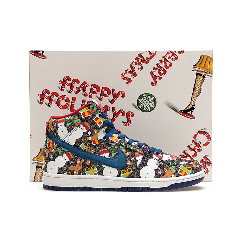 Nike SB Dunk Concepts Ugly Christmas Sweater Special Box 2017