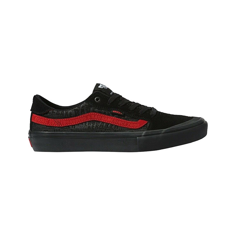 Baker Skateboards Vans Old Skool Red Black Vans Style 112 Pro Mens