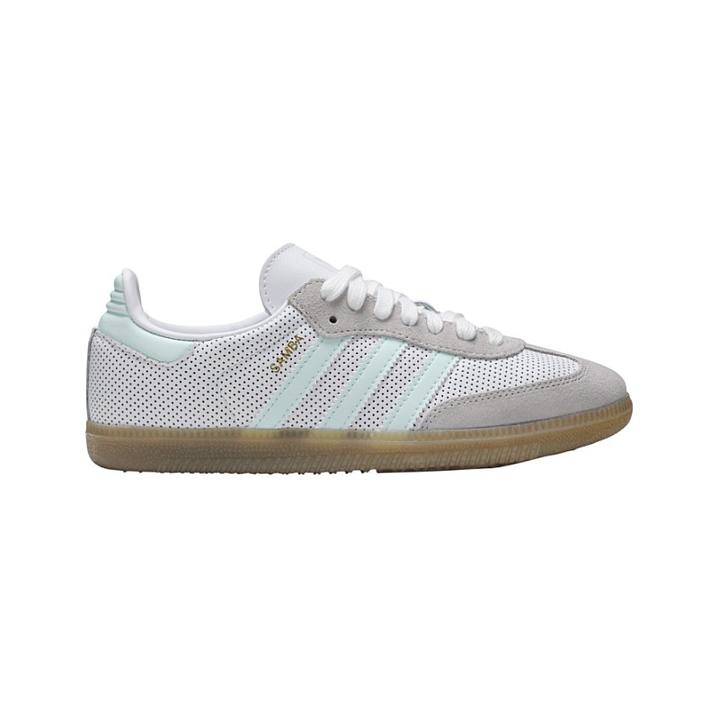 adidas gazelle silver green womens adidas Samba OG Maroon Gold Metallic Women's – Lilac Blonde main image 1