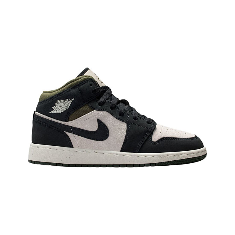 Air Jordan Air Jordan Air Jordan 1 Mid Medium Off Noir S Size 5 HV4399-102