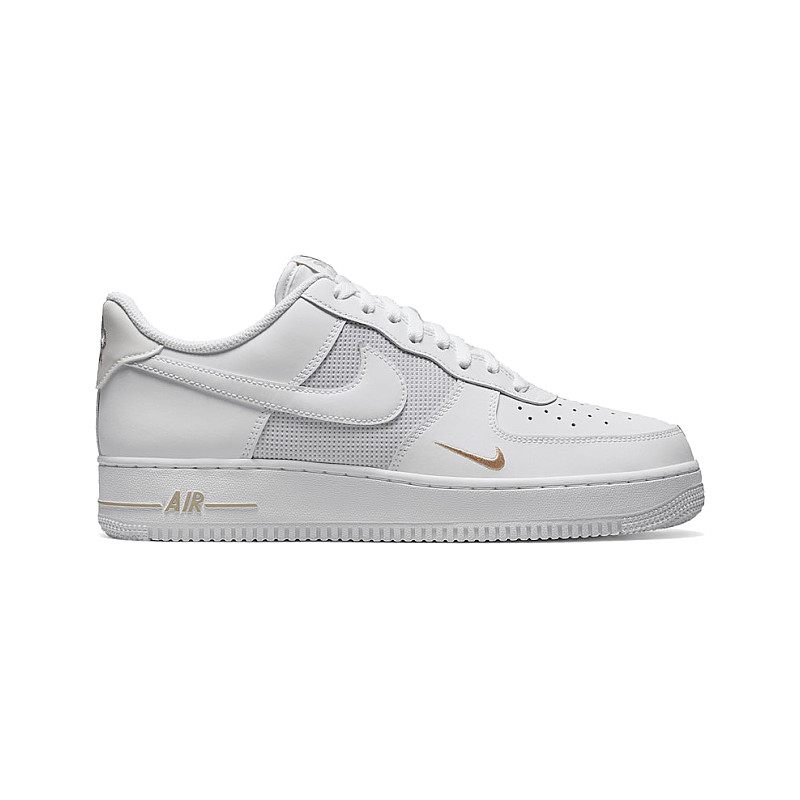 nike air force 1 mini swoosh white