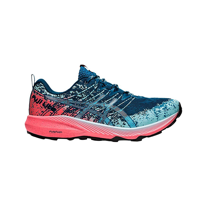 ASICS Fuji Lite 2 Deep Sea S Size 6 5 1012B066-400