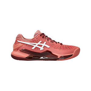 ASICS Gel Resolution 9 Clay Garnet S Size 9 1042A224-600