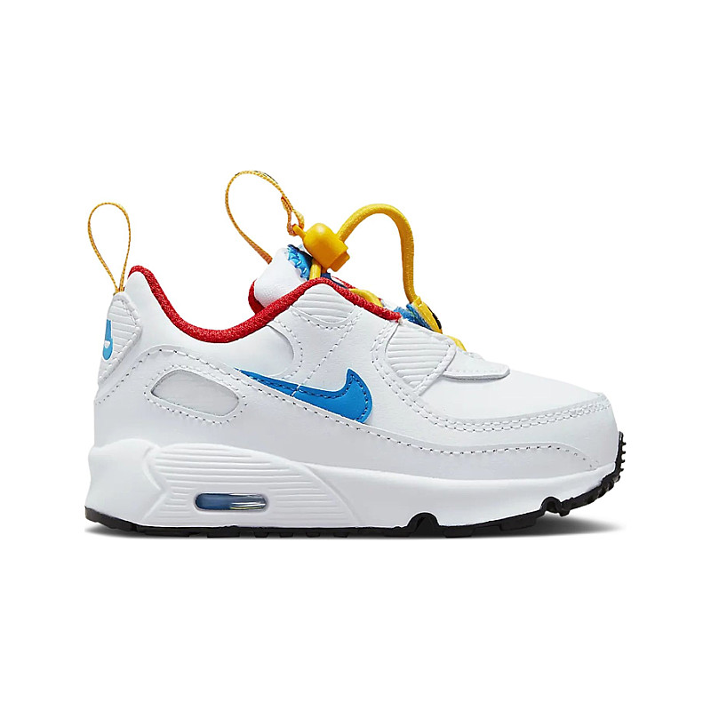 white nike air max 90 size 4