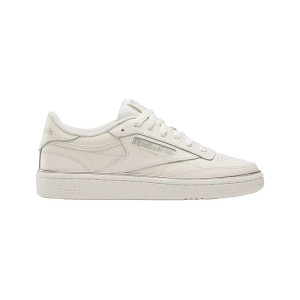Reebok Club C 85 Chalk Metallic Band S Size 10 100211092