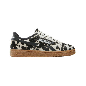 Reebok Club C Grounds UK Cow Print S Size 10 100262103