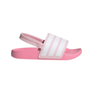 adidas Adilette Estrap Slides Clear Cloud Bliss JR5331