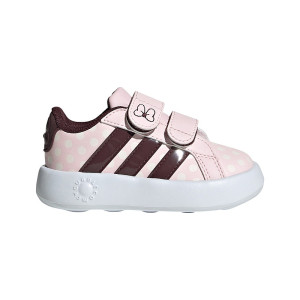 adidas Grand Court Disney Minnie Mouse Clear Aurora Ruby JR8131