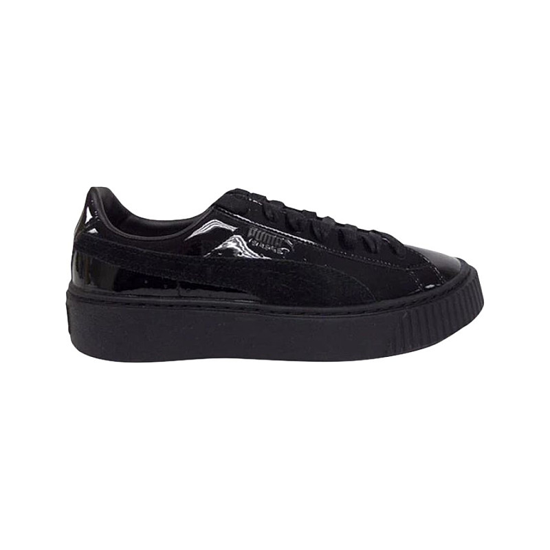 Puma Basket Platform Patent Leather S Size 8 363558-03