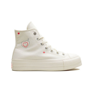 Converse Chuck Taylor All Star Lift Platform Y2K Heart S Size 5 A09114C
