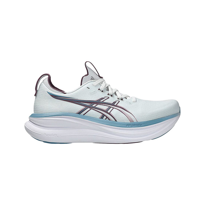 ASICS Gel Nimbus 28 D Wide Arctic Velvet S Size 6 5 1012B917-400