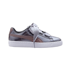 Puma Basket Heart Lunar Lux Jr Smoked Pearl S Size 4 5 365993-01
