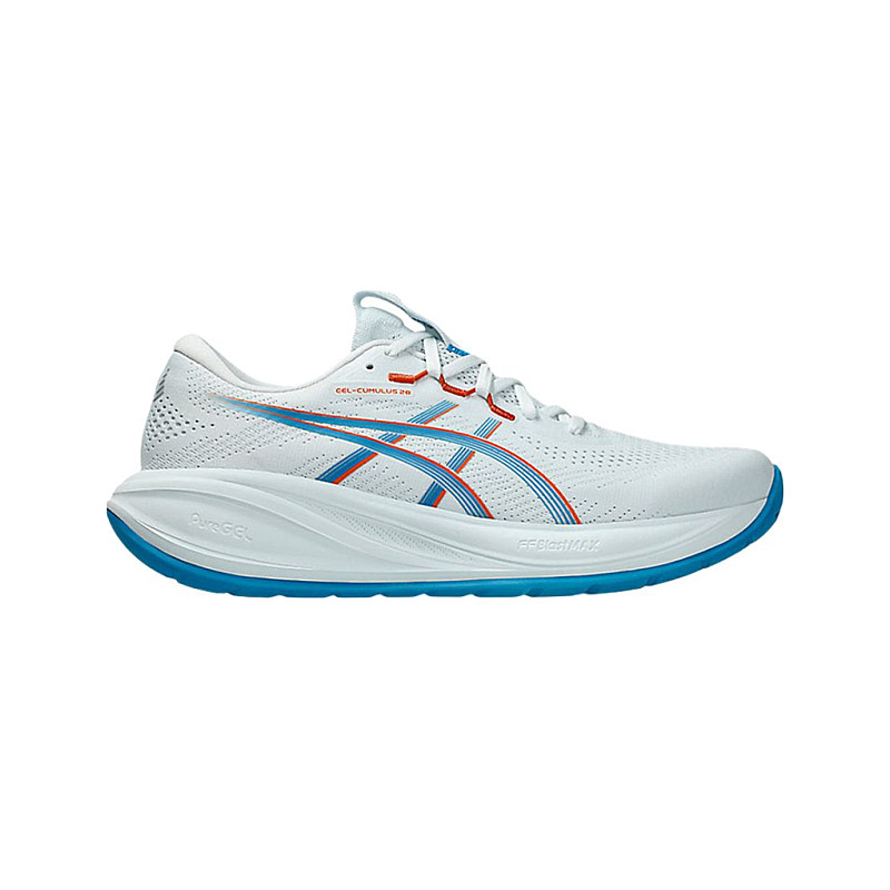 ASICS Gel Cumulus 28 2E Wide Arctic Aegean S Size 9 5 1011C147-402