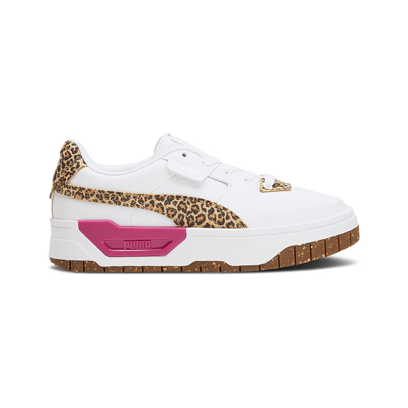Puma Cali Dream Natural Lux Leopard S Size 6 5 385392-01